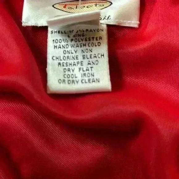 Talbots 100% rayon beautiful women’s size large hand knit shirt. - Picture 7 of 7